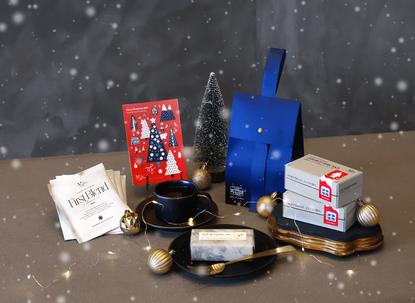 バターケーキのクリスマス限定ギフトを販売開始しました