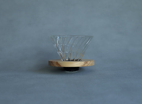 V60 GLASS DRIPPER / OLIVE WOOD 02